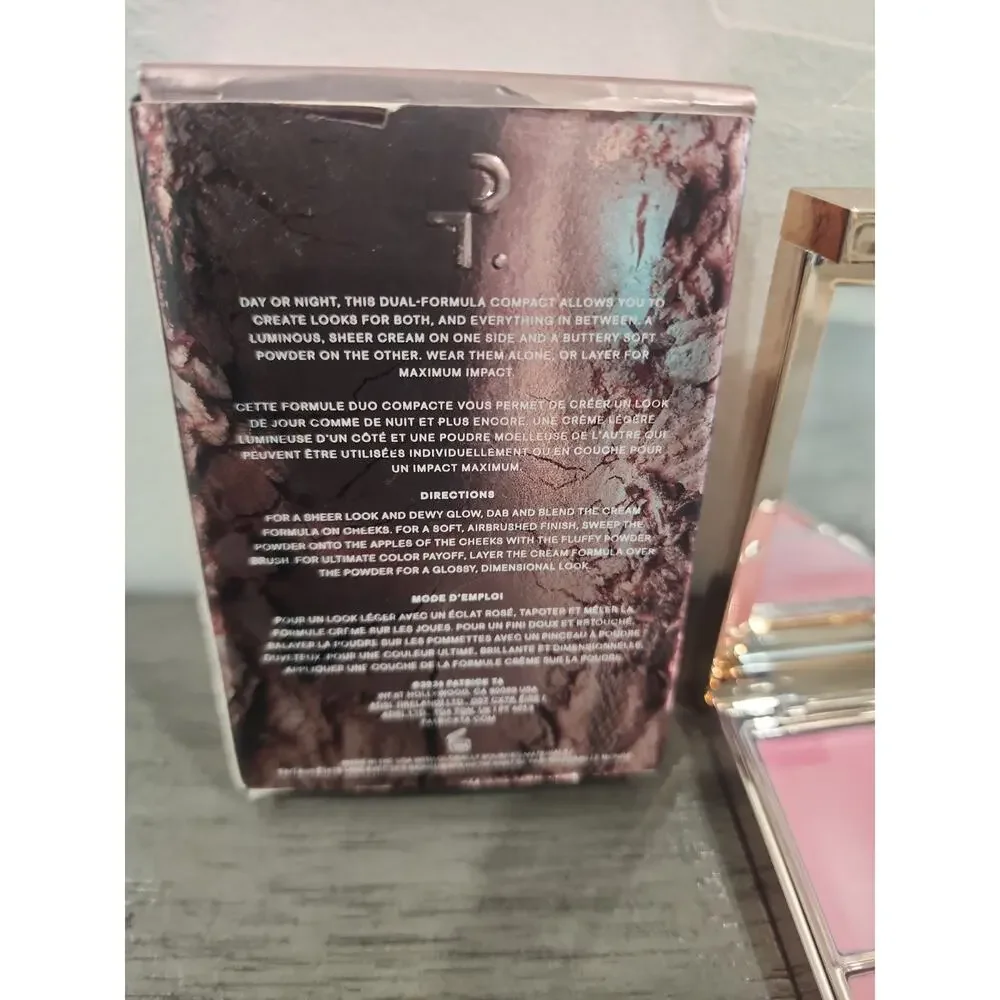 Patrick Ta Double-Take Creme & Powder Blush Duo Creme Double JUST ENOUGH New